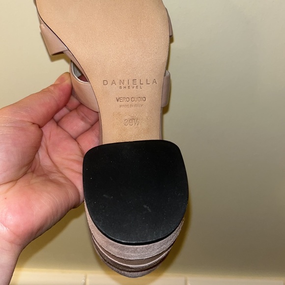 Daniella Shevel dusty Pink, Block heel Suede - size 9 Beautiful shoes - Picture 10 of 11